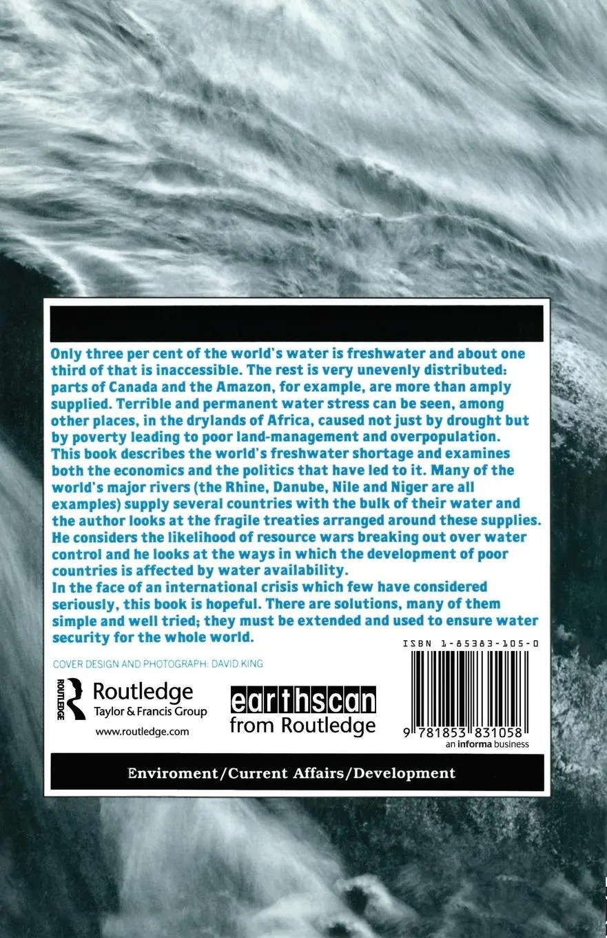 Rückseite: 9781853831058 | Water | The International Crisis | Robin Clarke | Taschenbuch | 1991