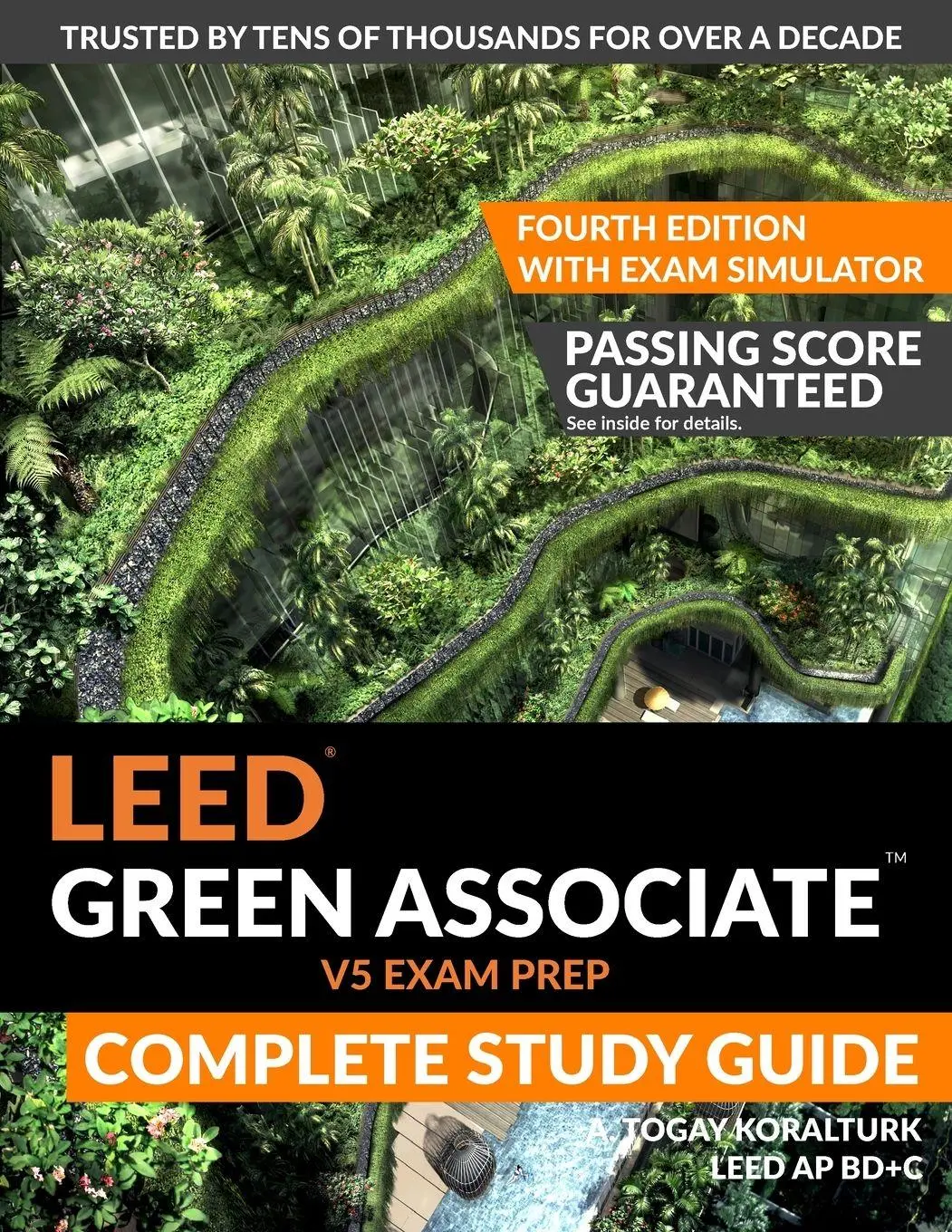 Cover: 9781972631058 | LEED Green Associate V5 Exam Prep Complete Study Guide (Fourth...