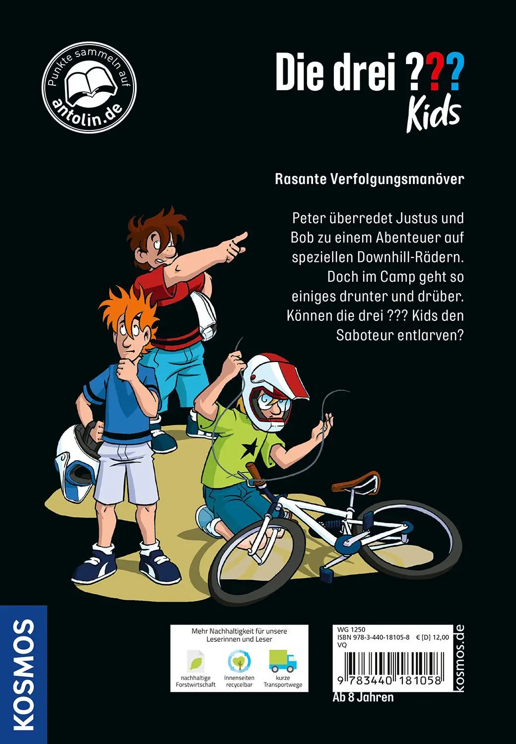 Bild: 9783440181058 | Die drei ??? Kids,103, SOS im Bike-Park | Boris Pfeiffer | Buch | 2025