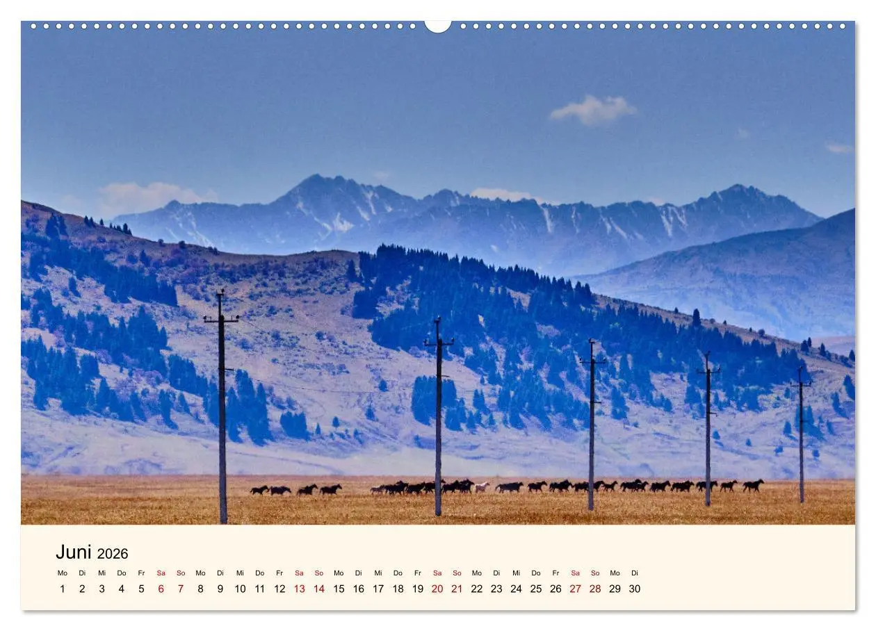 Bild: 9783457491058 | Kirgistan - Traumhafte Landschaften (Wandkalender 2026 DIN A2...