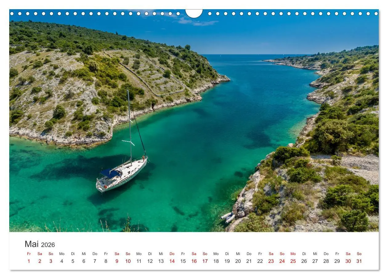 Bild: 9783457561058 | Segeln - Die Freiheit genießen. (Wandkalender 2026 DIN A3 quer),...