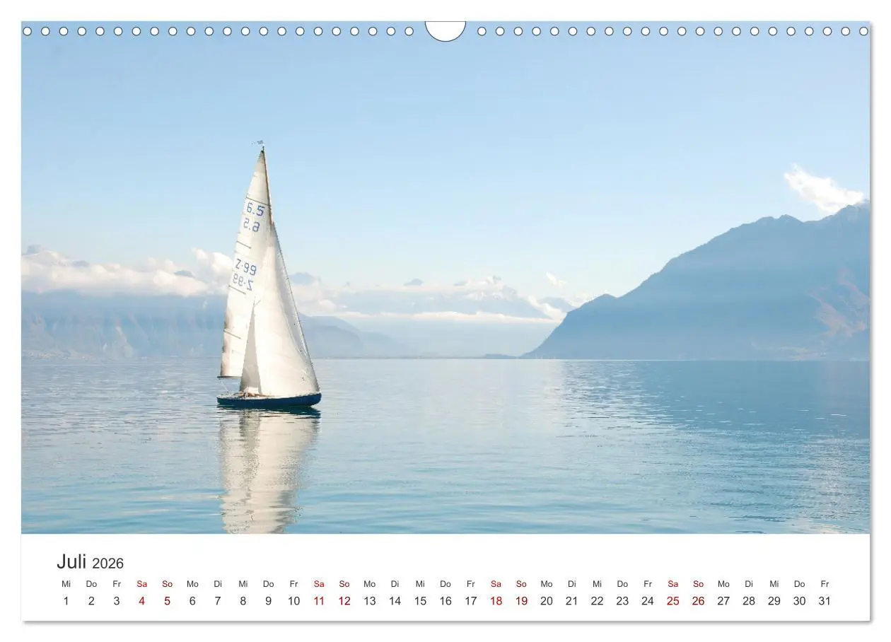 Bild: 9783457561058 | Segeln - Die Freiheit genießen. (Wandkalender 2026 DIN A3 quer),...