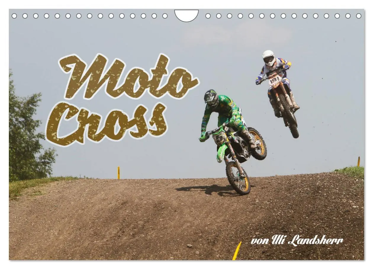 Cover: 9783457701058 | Moto Cross (Wandkalender 2026 DIN A4 quer), CALVENDO Monatskalender