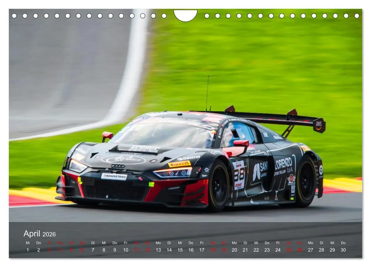Bild: 9783516721058 | Motorsport aus Ingolstadt (Wandkalender 2026 DIN A4 quer), CALVENDO...