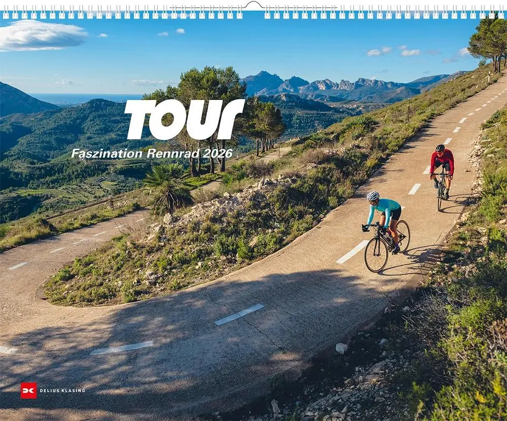 Cover: 9783667131058 | Tour 2026 | Faszination Rennrad | Kalender | 14 S. | Deutsch | 2026