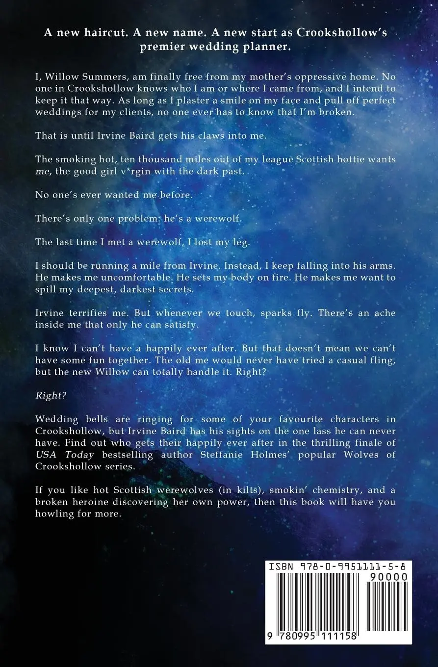 Rückseite: 9780995111158 | Wedding the Wolf | Steffanie Holmes | Taschenbuch | Englisch | 2017