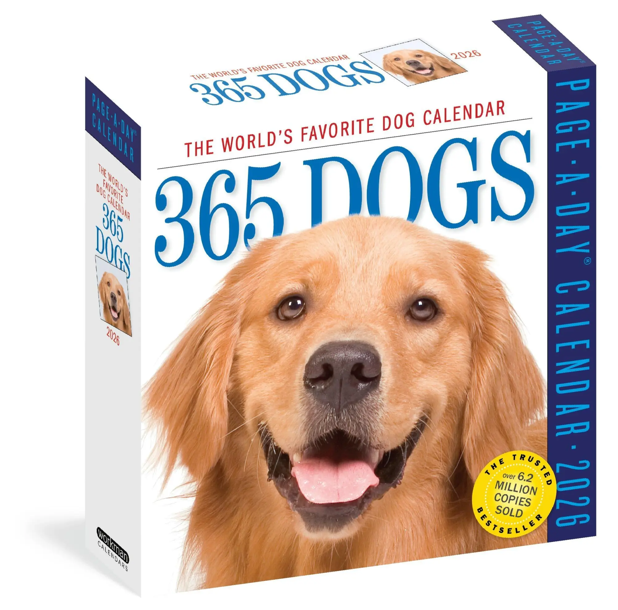 Cover: 9781523531158 | 365 Dogs Page-A-Day® Calendar 2026 | The World's Favorite Dog Calendar