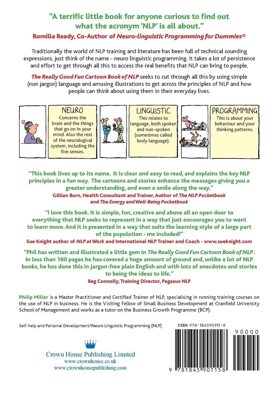 Rückseite: 9781845901158 | The Really Good Fun Cartoon Book of NLP | Philip Miller | Taschenbuch