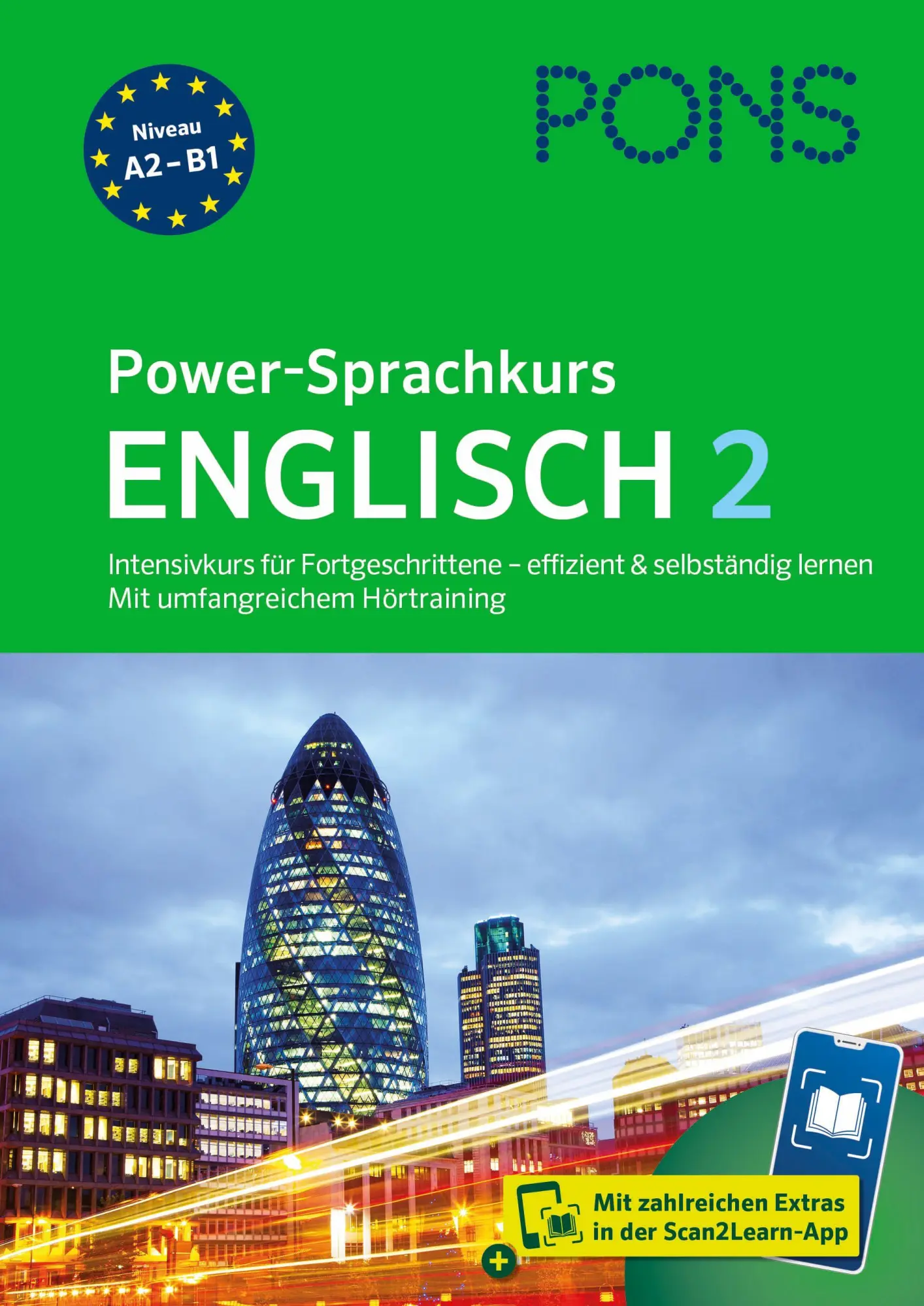 Cover: 9783125661158 | PONS Power-Sprachkurs Englisch 2 | Taschenbuch | PONS Power-Sprachkurs