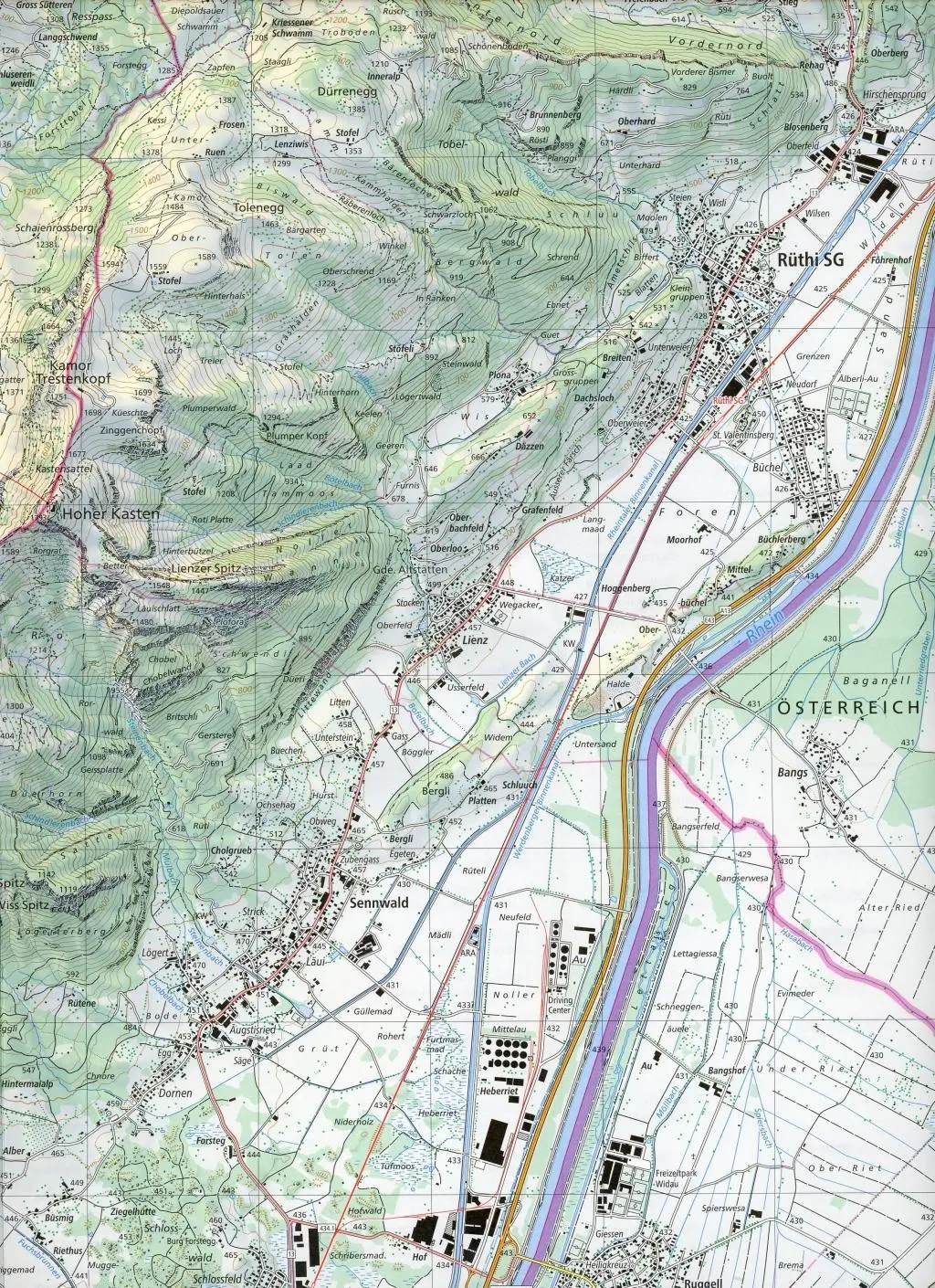 Bild: 9783302011158 | Swisstopo 1 : 25 000 Säntis | Alpstein - Seealpsee - Hoher Kasten