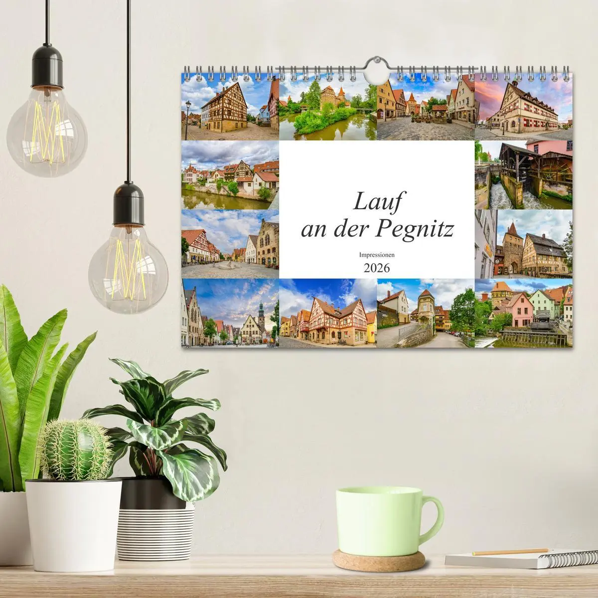 Bild: 9783457791158 | Lauf an der Pegnitz Impressionen (Wandkalender 2026 DIN A4 quer),...