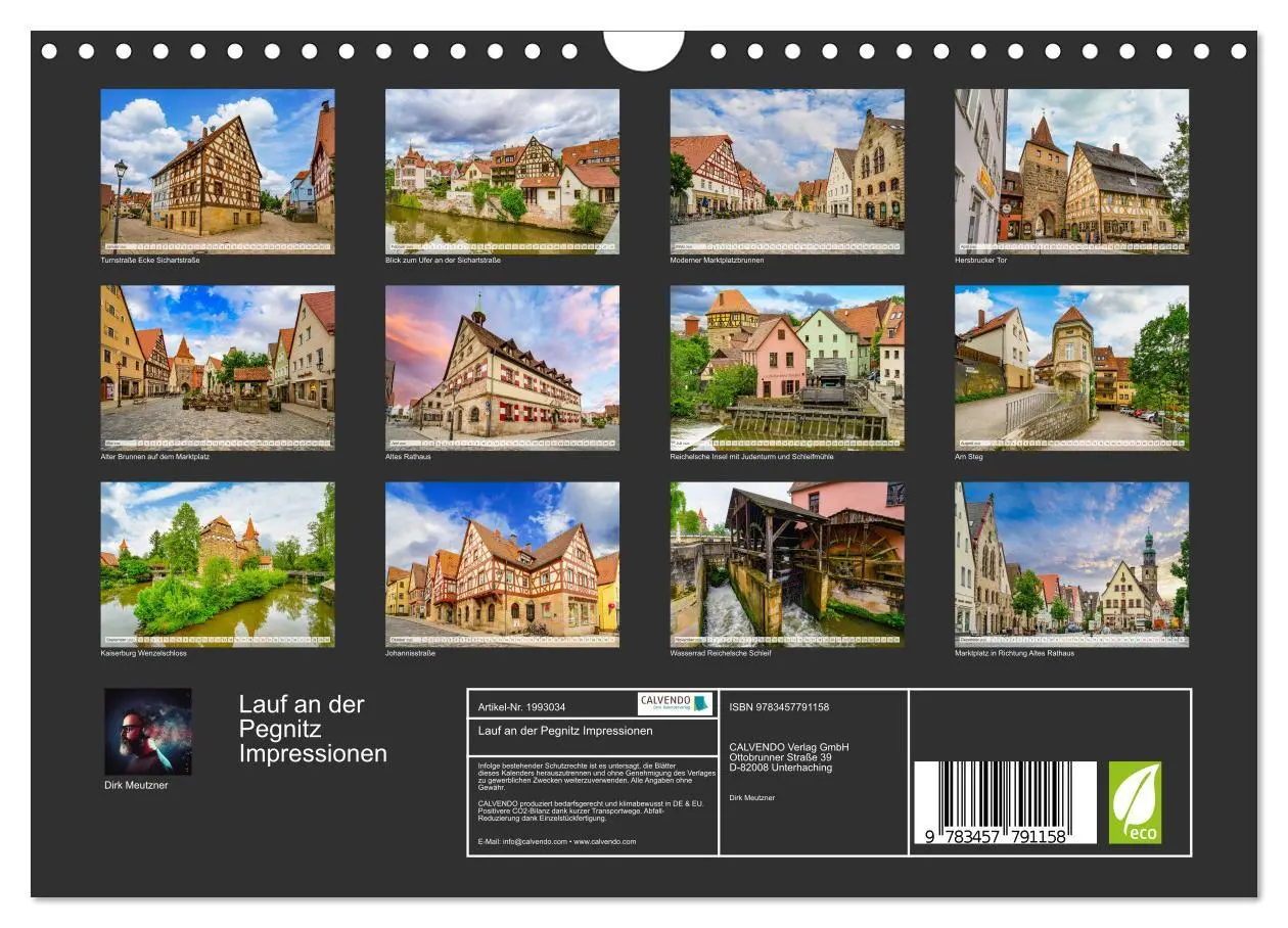 Bild: 9783457791158 | Lauf an der Pegnitz Impressionen (Wandkalender 2026 DIN A4 quer),...