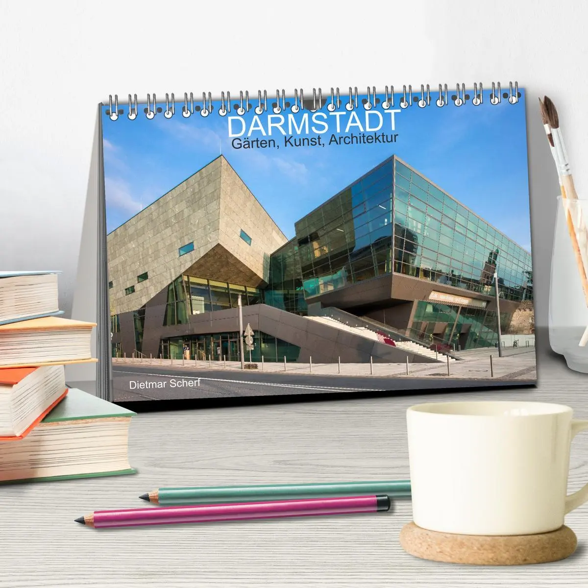 Bild: 9783457861158 | Darmstadt - Gärten, Kunst, Architektur (Tischkalender 2026 DIN A5...