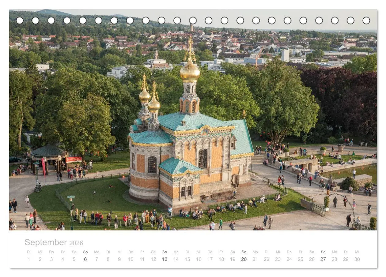Bild: 9783457861158 | Darmstadt - Gärten, Kunst, Architektur (Tischkalender 2026 DIN A5...
