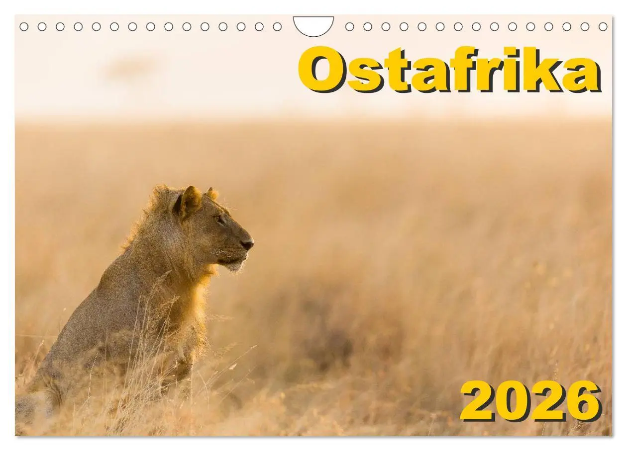 Cover: 9783516021158 | Ostafrika (Wandkalender 2026 DIN A4 quer), CALVENDO Monatskalender