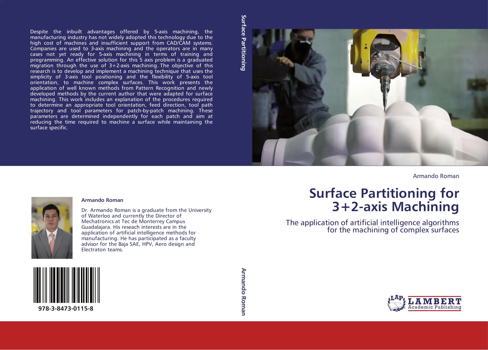 Cover: 9783847301158 | Surface Partitioning for 3+2-axis Machining | Armando Roman | Buch