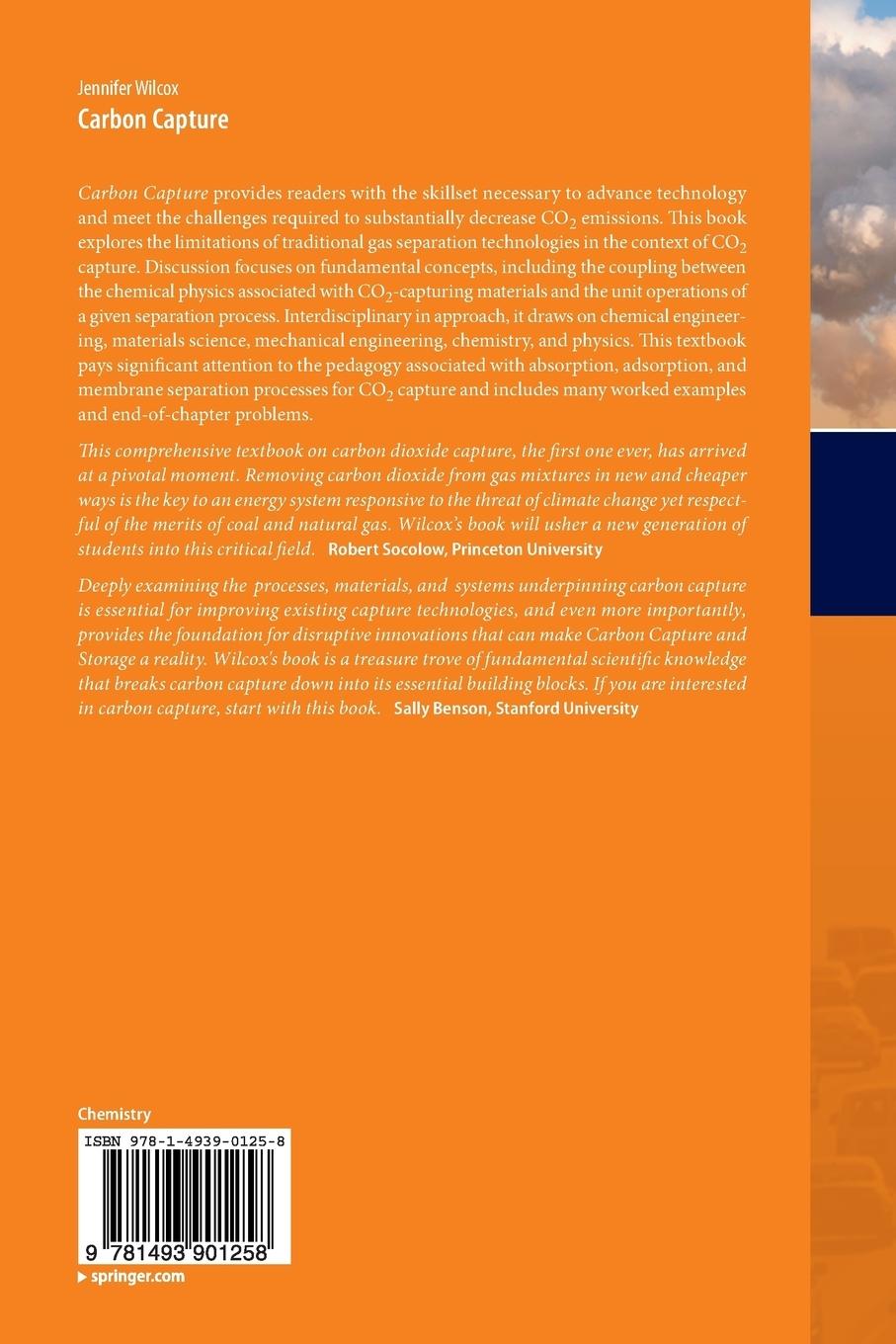 Rückseite: 9781493901258 | Carbon Capture | Jennifer Wilcox | Taschenbuch | xxiv | Englisch