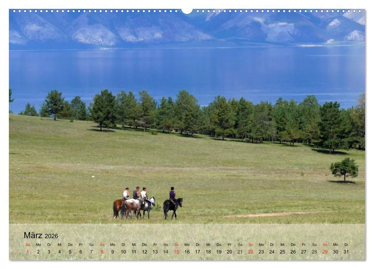 Bild: 9783516181258 | Olchon - Insel im Baikalsee (hochwertiger Premium Wandkalender 2026...