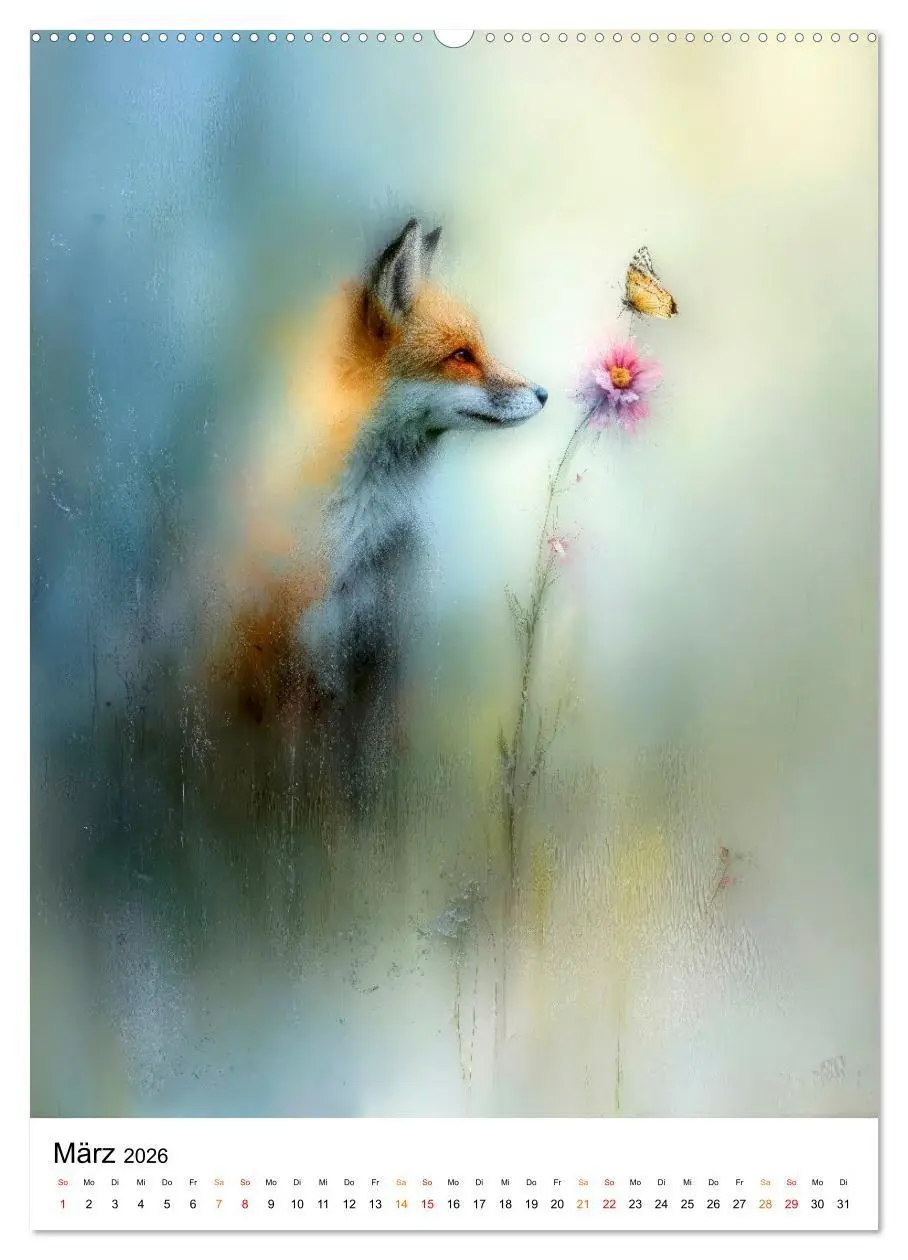 Bild: 9783516701258 | Tiere im Schleier der Zeit (hochwertiger Premium Wandkalender 2026...