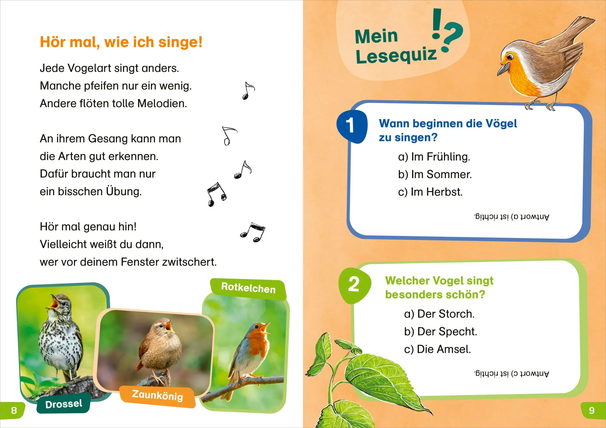 Bild: 9783788681258 | WAS IST WAS Erstes Lesen easy! Wie leben unsere Vögel? | Meierjürgen