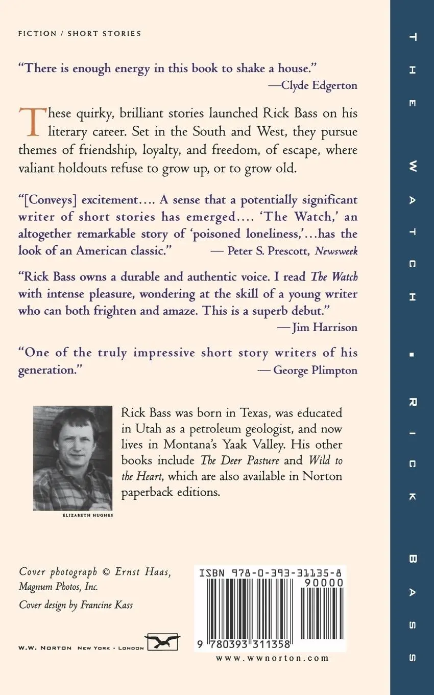 Rückseite: 9780393311358 | The Watch | Rick Bass | Taschenbuch | Englisch | 1994