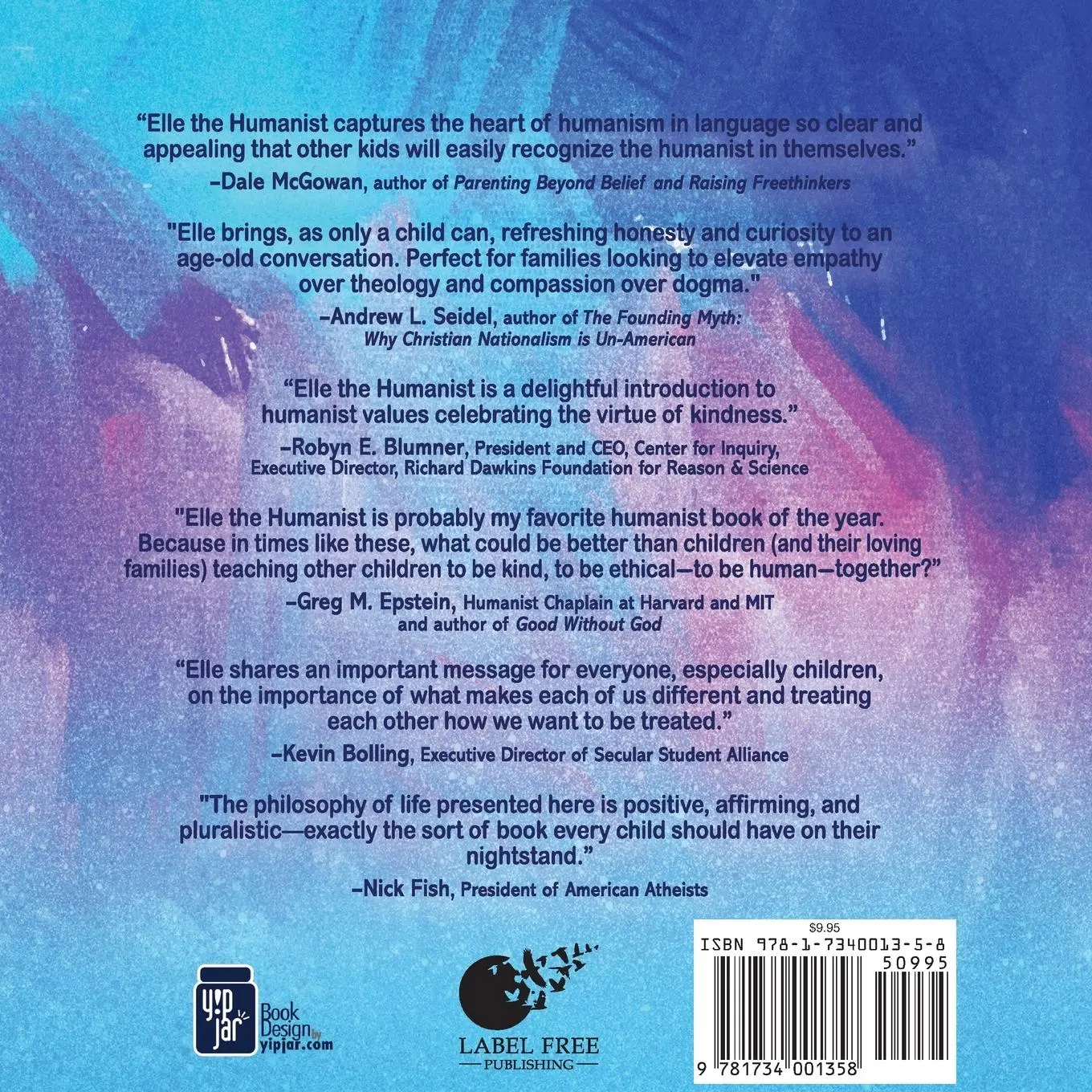 Rückseite: 9781734001358 | Elle the Humanist | Elle Harris (u. a.) | Taschenbuch | Englisch