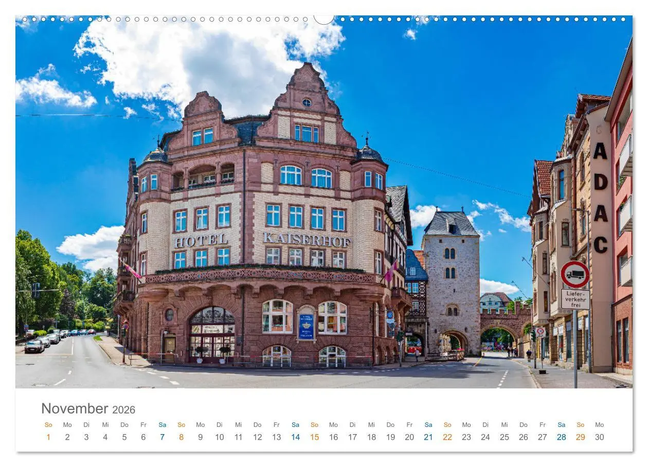 Bild: 9783457391358 | Eisenach - zu Füßen der Wartburg (hochwertiger Premium Wandkalender...