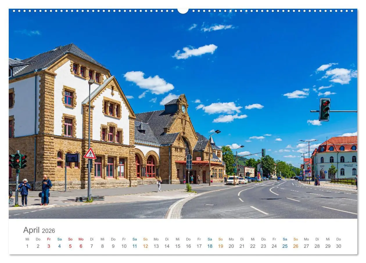 Bild: 9783457391358 | Eisenach - zu Füßen der Wartburg (hochwertiger Premium Wandkalender...