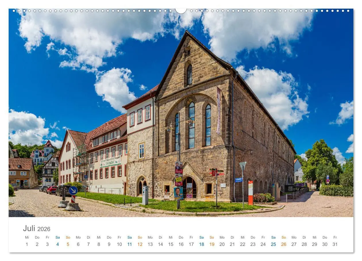 Bild: 9783457391358 | Eisenach - zu Füßen der Wartburg (hochwertiger Premium Wandkalender...