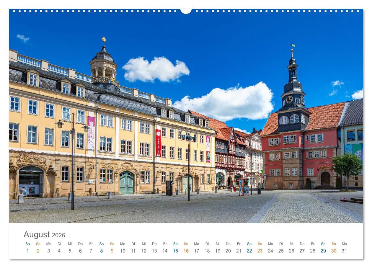 Bild: 9783457391358 | Eisenach - zu Füßen der Wartburg (hochwertiger Premium Wandkalender...