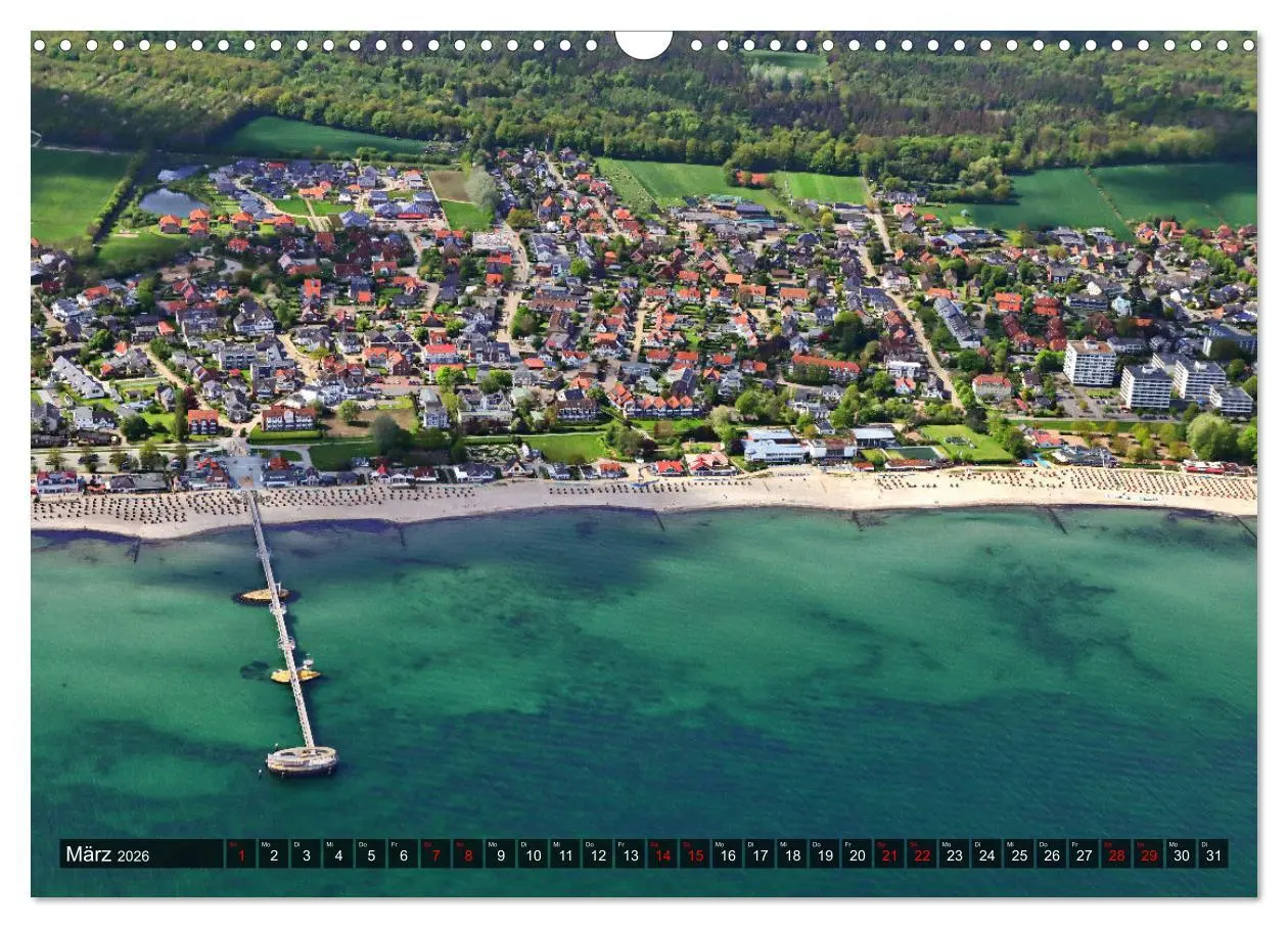Bild: 9783457911358 | Flugroute Ostsee Bäder (Wandkalender 2026 DIN A3 quer), CALVENDO...