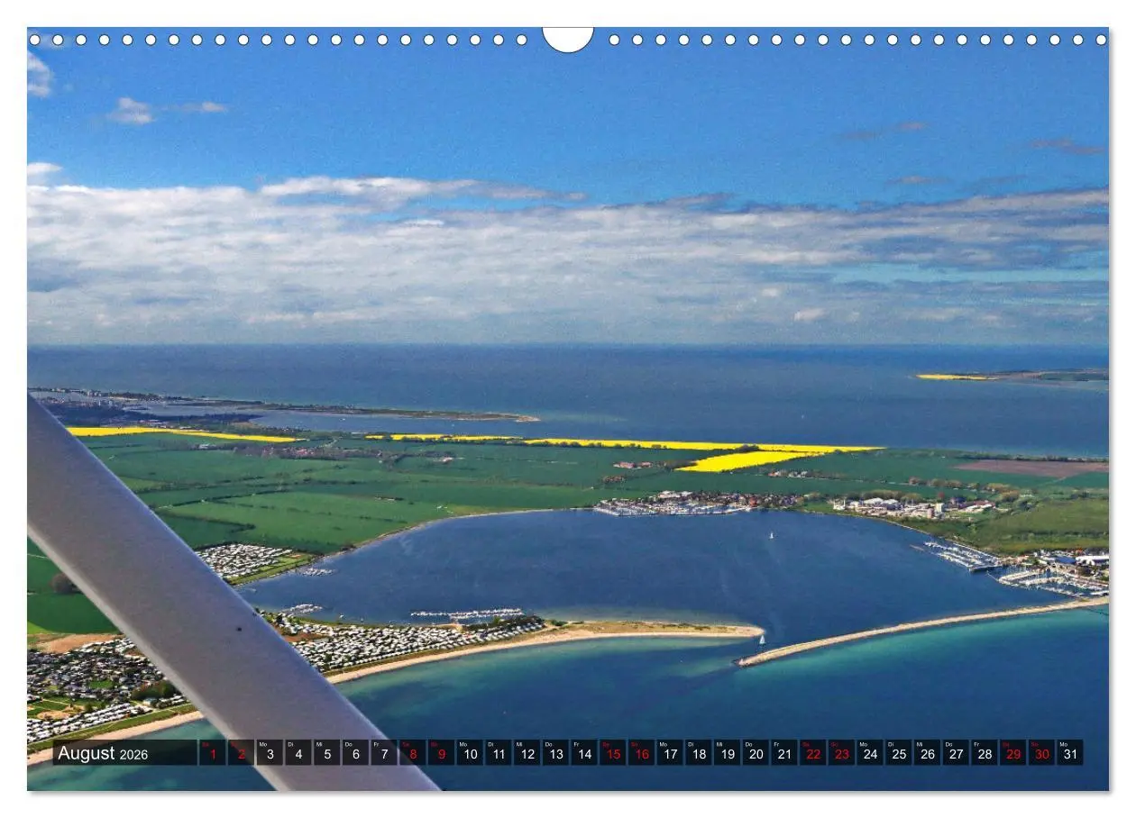 Bild: 9783457911358 | Flugroute Ostsee Bäder (Wandkalender 2026 DIN A3 quer), CALVENDO...