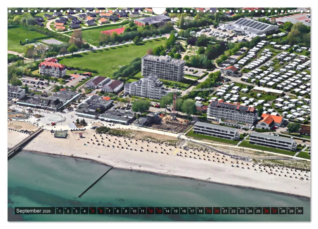 Bild: 9783457911358 | Flugroute Ostsee Bäder (Wandkalender 2026 DIN A3 quer), CALVENDO...