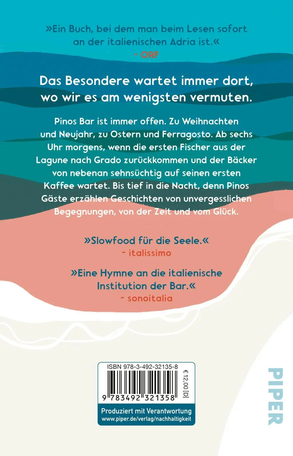 Rückseite: 9783492321358 | Meine Bar in Italien | Stefan Maiwald | Taschenbuch | 128 S. | Deutsch