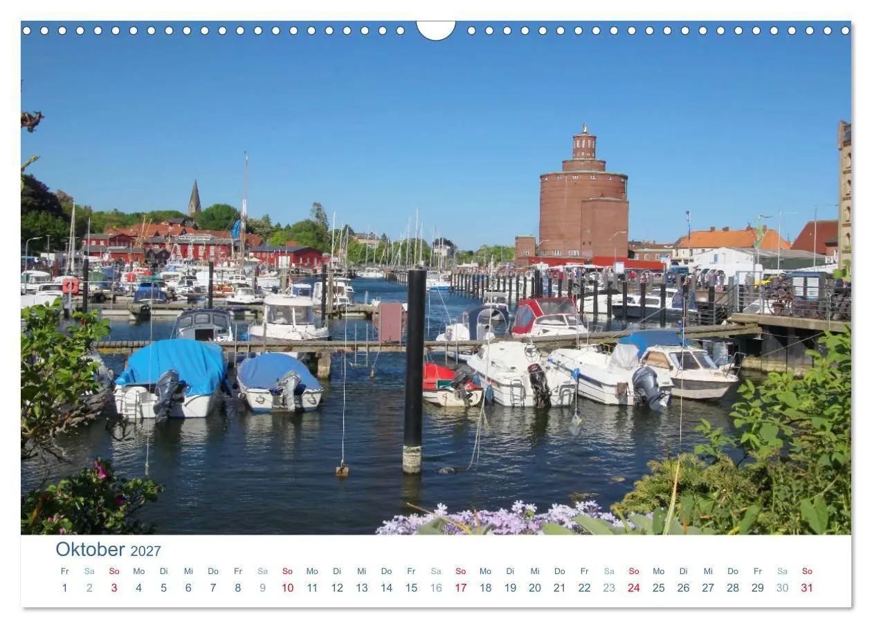 Bild: 9783594081358 | Eckernförde 2027. Impressionen rund um den Hafen (Wandkalender 2027...