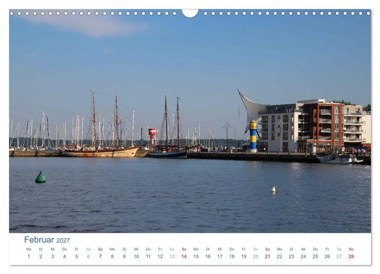 Bild: 9783594081358 | Eckernförde 2027. Impressionen rund um den Hafen (Wandkalender 2027...