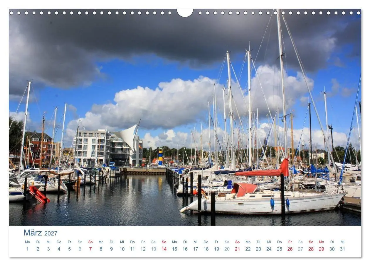 Bild: 9783594081358 | Eckernförde 2027. Impressionen rund um den Hafen (Wandkalender 2027...