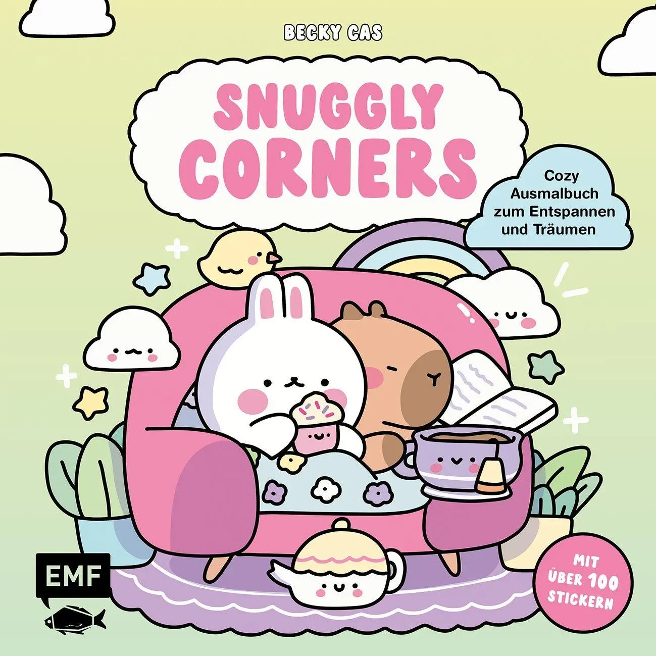 Cover: 9783745931358 | Snuggly Corners - Cozy Ausmalbuch zum Entspannen und Träumen | Buch