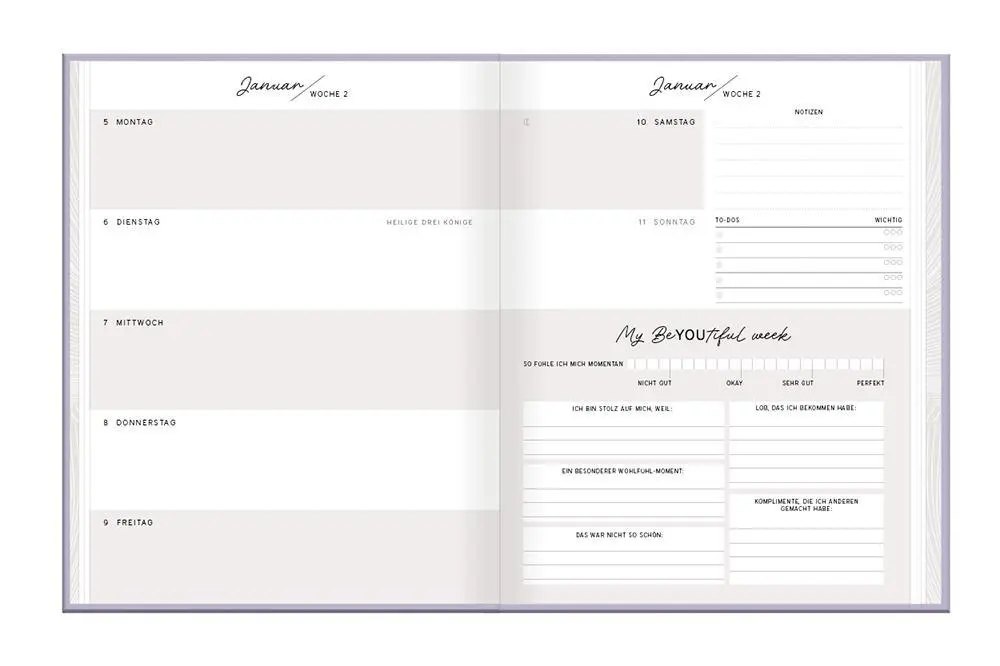 Bild: 9783986361358 | Lady-Terminplaner 2026 Beyoutiful | Terminplaner Softcover | Original