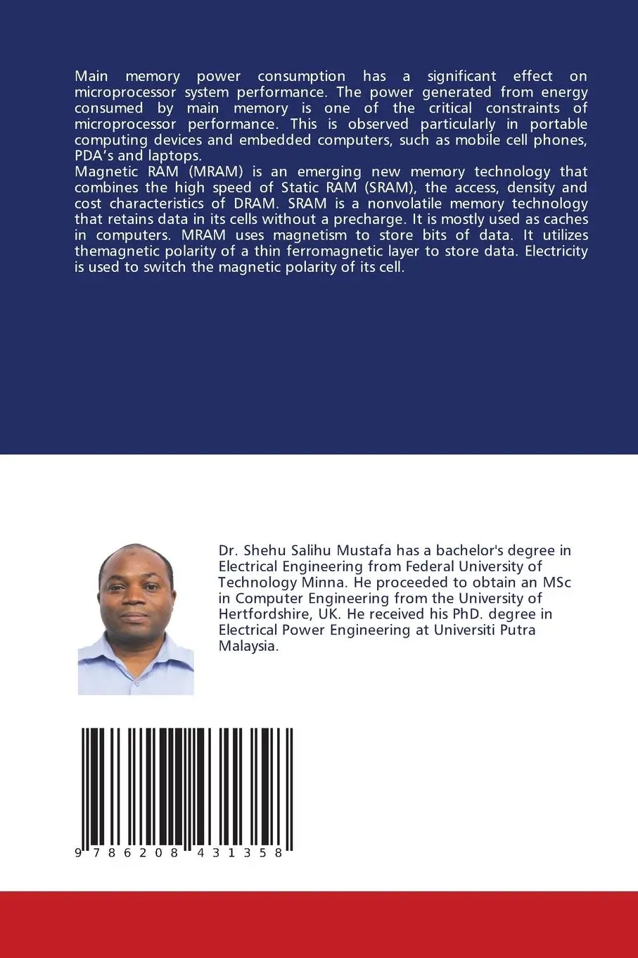 Rückseite: 9786208431358 | COST AND POWER CONSUMPTION OF NEW MRAM MEMORY TECHNOLOGY | Mustafa