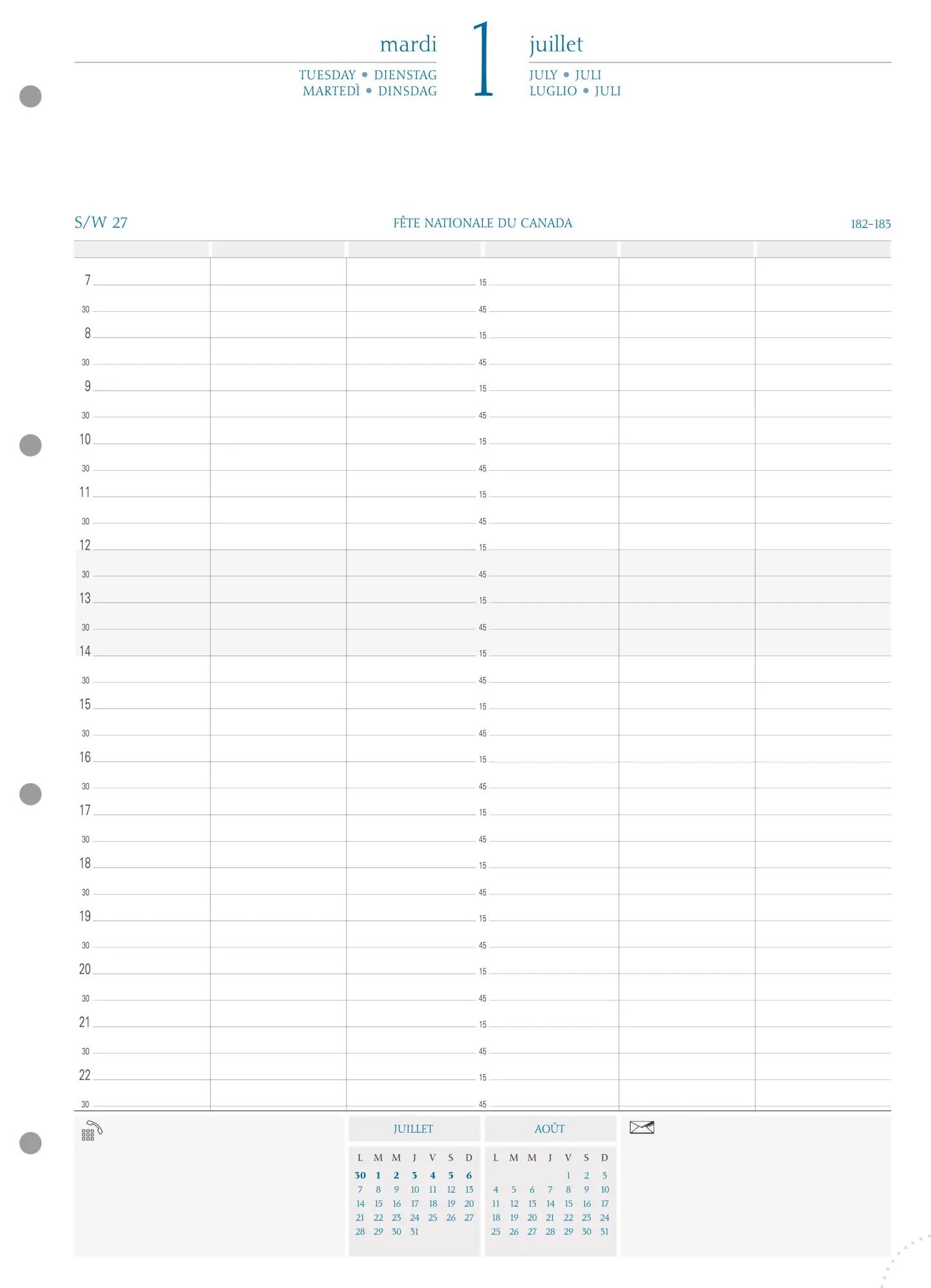 Cover: 3660942001458 | Kalender 1 Tag pro Seite 1 Jahr 2026 | Kalendereinlage | Quo Vadis
