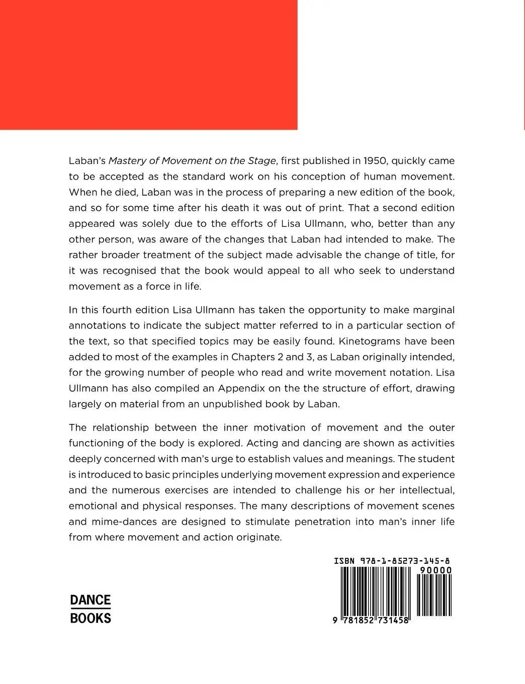 Rückseite: 9781852731458 | The Mastery of Movement | Rudolf Laban | Taschenbuch | Englisch | 2011