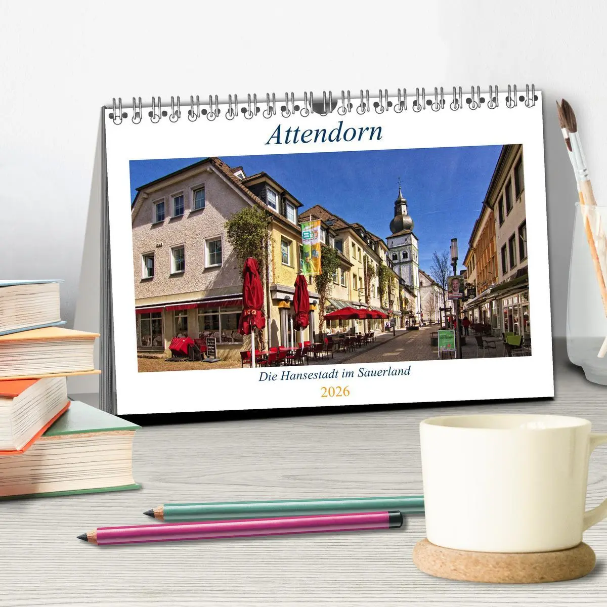 Bild: 9783457451458 | Attendorn, die Hansestadt im Sauerland (Tischkalender 2026 DIN A5...