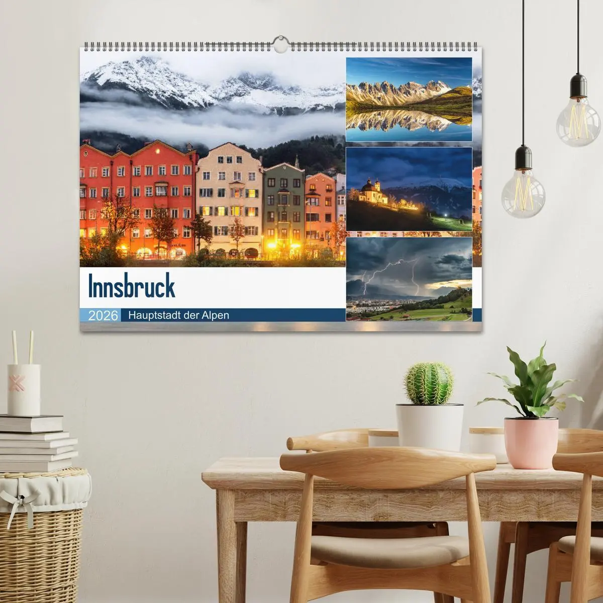 Bild: 9783457761458 | Innsbruck - Hauptstadt der Alpen (Wandkalender 2026 DIN A2 quer),...