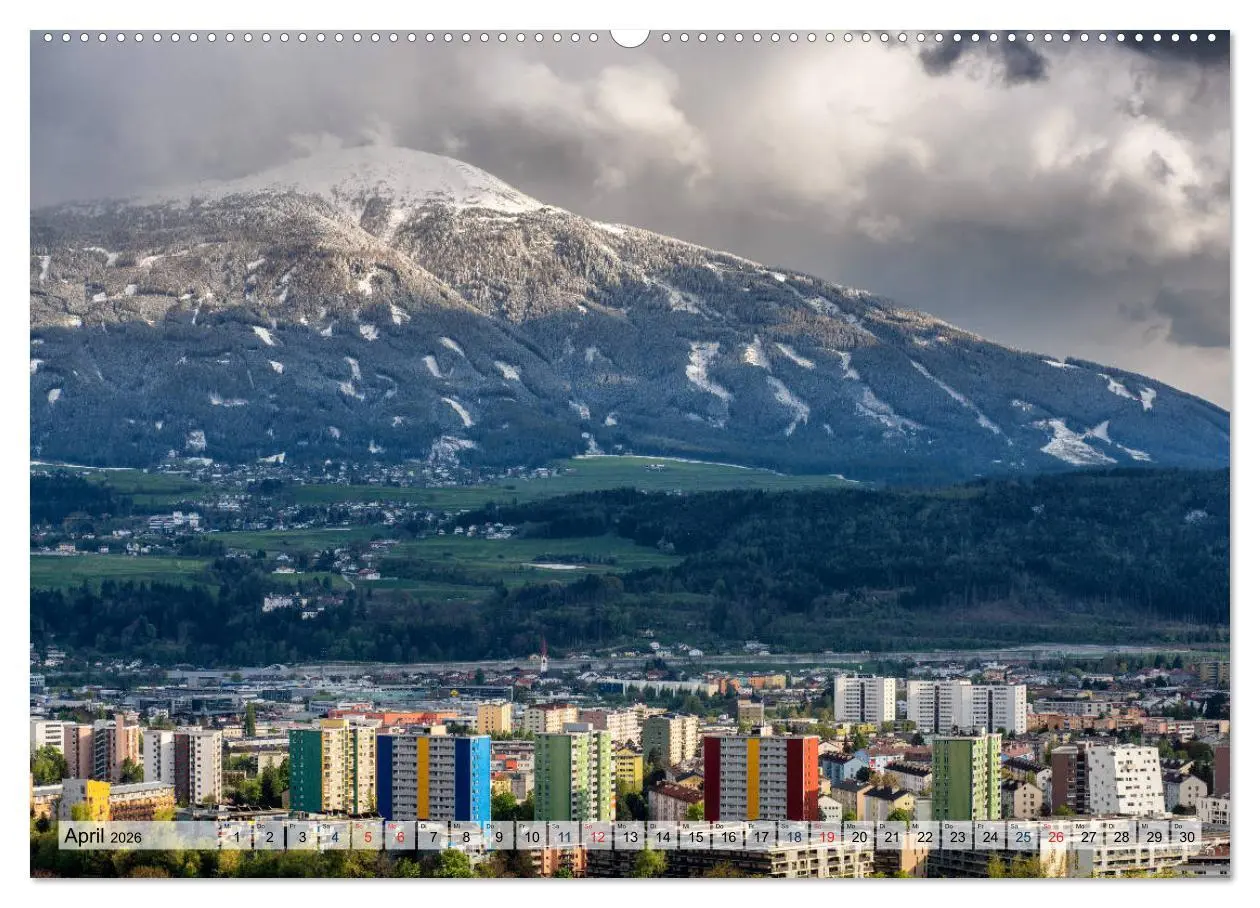 Bild: 9783457761458 | Innsbruck - Hauptstadt der Alpen (Wandkalender 2026 DIN A2 quer),...