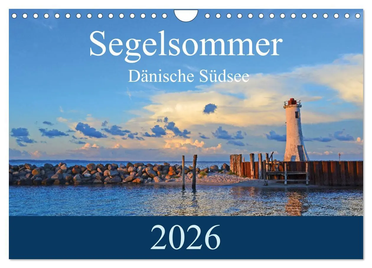 Cover: 9783457831458 | Segelsommer - Dänische Südsee (Wandkalender 2026 DIN A4 quer),...