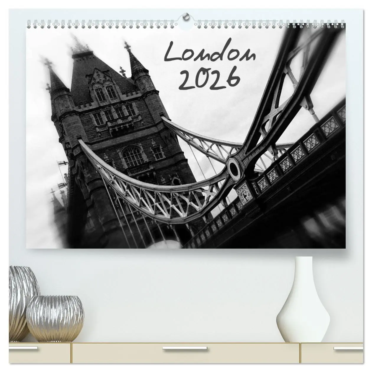Cover: 9783516161458 | London (hochwertiger Premium Wandkalender 2026 DIN A2 quer),...