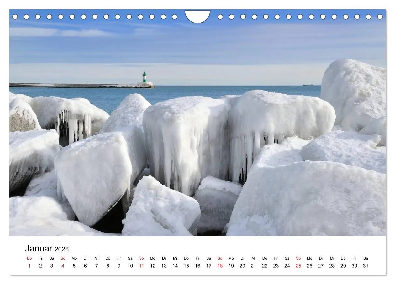 Bild: 9783516231458 | Insel Rügen (Wandkalender 2026 DIN A4 quer), CALVENDO Monatskalender