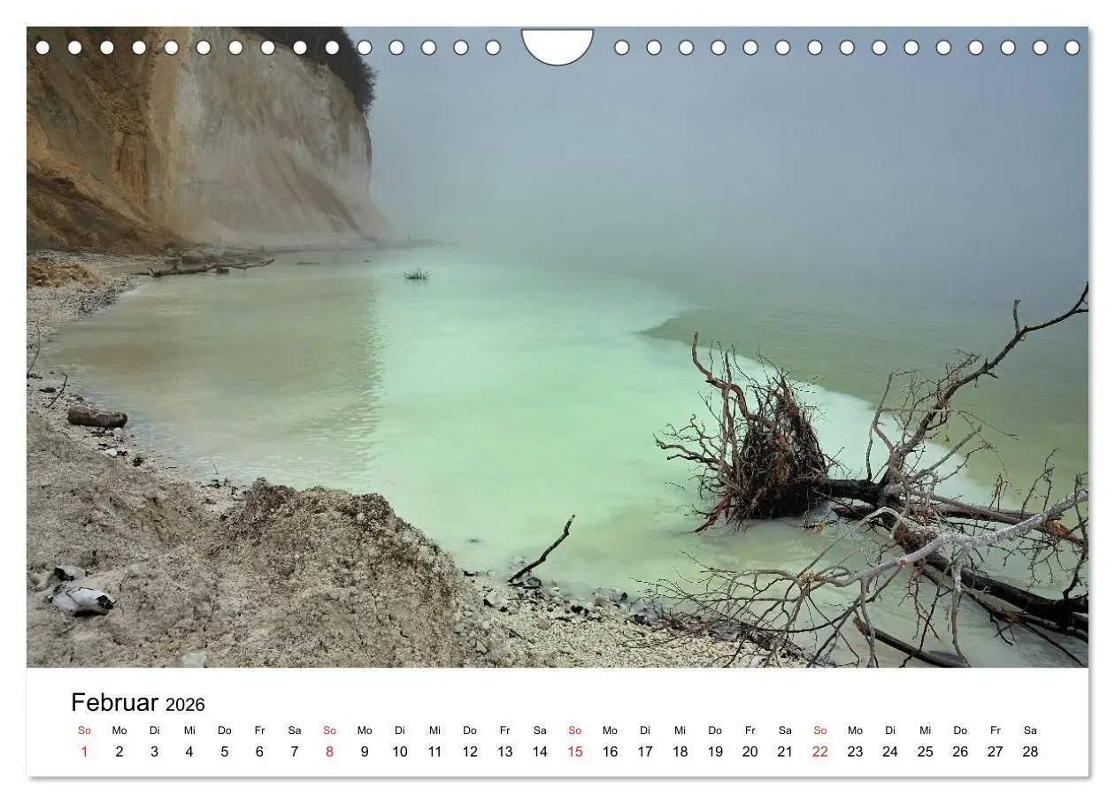 Bild: 9783516231458 | Insel Rügen (Wandkalender 2026 DIN A4 quer), CALVENDO Monatskalender