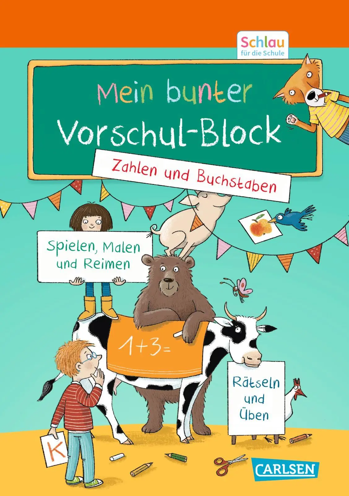 Cover: 9783551191458 | Schlau für die Schule: Mein bunter Vorschul-Block | Christine Mildner